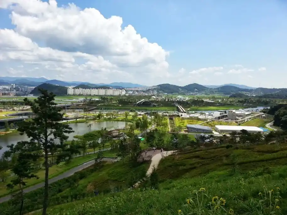 순천만국가정원 실제 전경 사진